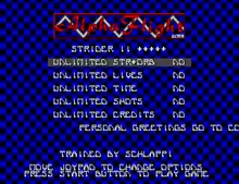 Image n° 7 - titles : Strider Returns - Journey from Darkness